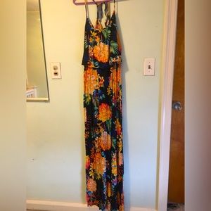 Floral maxi dress